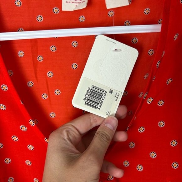 Levi’s Fawn Tie Blouse - Picture 6 of 9